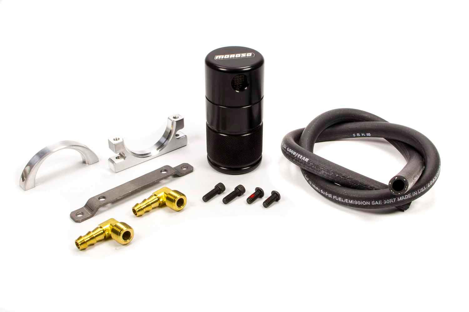 Amazon.com: Moroso 85497 Air/Oil Separator Catch Can Kit
